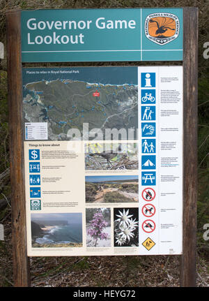 Gouverneur Spiel Lookout - Lilyvale, New South Wales, Australien Stockfoto