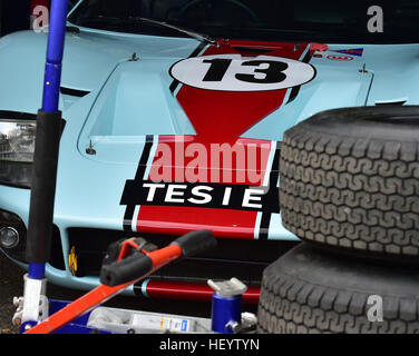 Shaun Lynn, Ford GT40, Pfingsten Trophäe, England für den Cup, Goodwood Revival 2016, 2016, Oldtimer, Goodwood, Goodwood Revival, Goodwood Revival 20 Stockfoto