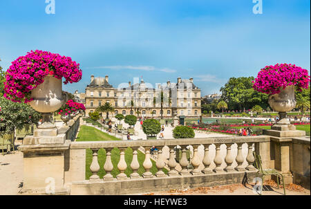 Palais du Luxembourg, Außenansicht Stockfoto