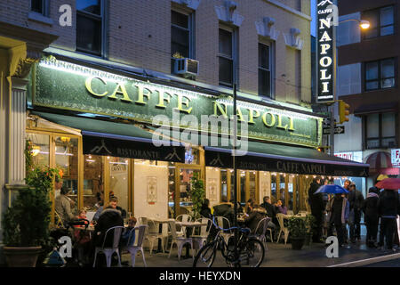 Mulberry Street in Little Italy, New York, USA Stockfoto