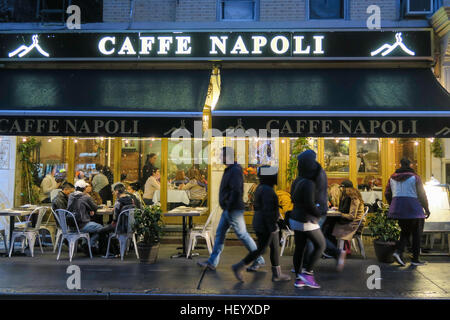 Mulberry Street in Little Italy, New York, USA Stockfoto