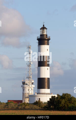 Leuchtturm, Phare de Chassiron, Saint Denis d'Oleron Ile d'Oleron, Charente-Maritime, Frankreich Stockfoto
