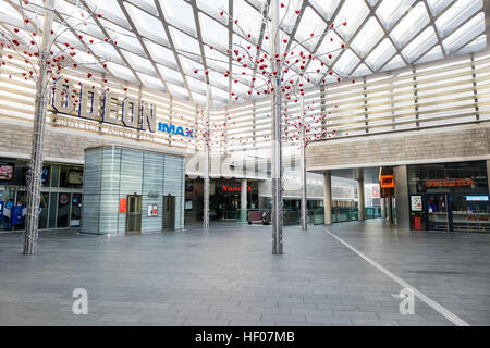 Liverpool, Vereinigtes Königreich. 25. Dezember 2016. Die Straßen von Liverpool Stadtzentrum verlassen am Morgen des ersten Weihnachtsfeiertag (Sonntag, Dezember 25,2016). Bildnachweis: Christopher Middleton/Alamy Live-Nachrichten Stockfoto