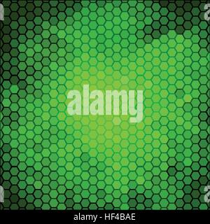 abstrakten geometrischen Sechseck-Hintergrund Stock Vektor