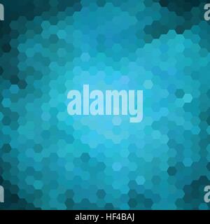abstrakten geometrischen Sechseck-Hintergrund Stock Vektor