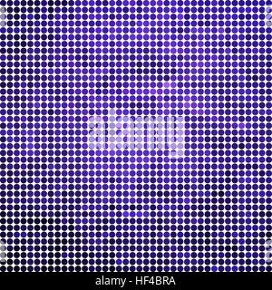 abstraktes Vektor Runde Punkte Hintergrund - violett gefärbt Stock Vektor