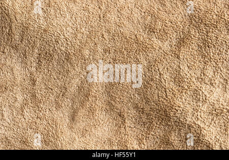 abstrakte Hintergrundtextur aus natürlichen Veloursleder Stockfoto