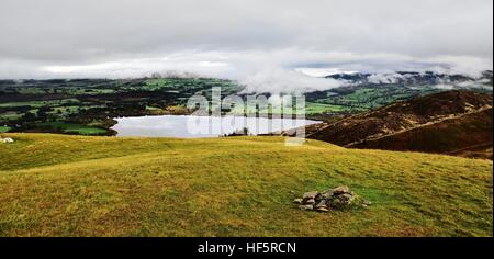 Cloud-Inversion über Bassenthwaite Lake Stockfoto