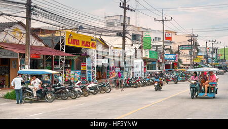 Dorf Saladan, Koh Lanta Island, Provinz Krabi, Thailand Stockfoto