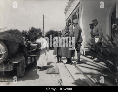 Levico. Erzherzog Friedrich Beim 11. Armee-Kommando. 15645685) Stockfoto
