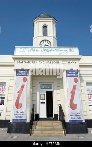 Die Thanet Visitor Information Centre, das Droit Haus, Pier, Margate, Kent, England, Vereinigtes Königreich Stockfoto