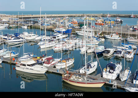 Royal Harbour Marina, Ramsgate, Isle Of Thanet, Kent, England, Vereinigtes Königreich Stockfoto