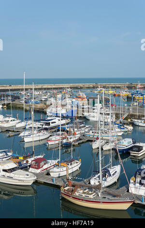 Royal Harbour Marina, Ramsgate, Isle Of Thanet, Kent, England, Vereinigtes Königreich Stockfoto