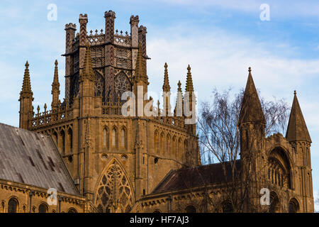 Ely Kathedrale in Cambridgeshire. England. Stockfoto