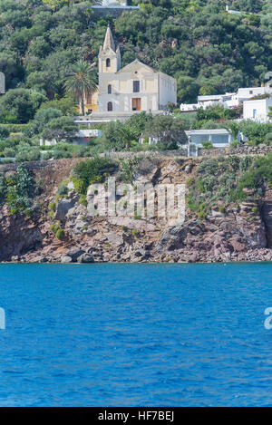 Panarea Insel Panarea, Äolischen Inseln, Sizilien, Italien, Europa, Stockfoto