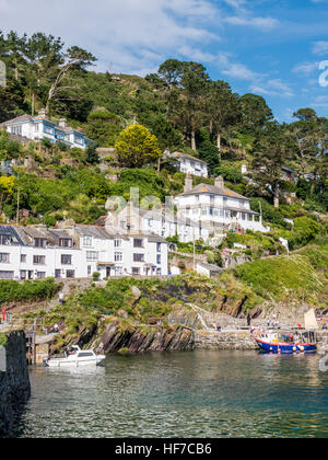 Polperro an der südlichen Küste von Cornwall. Stockfoto