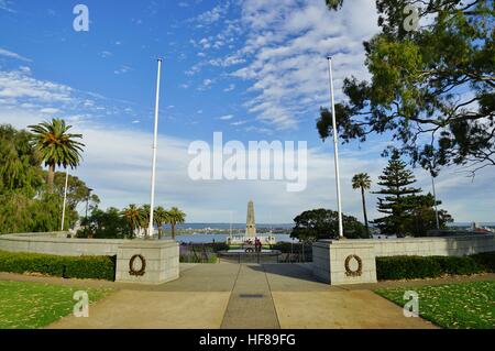 Kings Park, ein großer Park in der Stadt Perth ist an der Western Australian botanische Garten beherbergt. Stockfoto