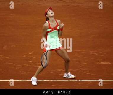 Foto...  Ana Ivanovic (SRB) Tennis French Open, Paris Fr. 01.06.2012 © Claus Bergmann | Nutzung weltweit/Picture alliance Stockfoto