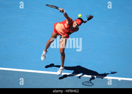 Melbourne, Australien. 23. Januar 2012. Ana Ivanovic, SRB, in der vierten Runde 2012 Tennis Australian Open in Melbourne, 23.01.2012 - Foto: SCHREYER | Nutzung weltweit/Picture Alliance © Dpa/Alamy Live-Nachrichten Stockfoto