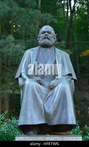 Karl Marx, Karlsbad, stilsicheren, Denkmal, Denkmal, Karls Bad, Tschechien Stockfoto