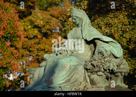 Sissi-Denkmal, Budapest, Ungarn, Sissi Denkmal, Ungarisch Stockfoto