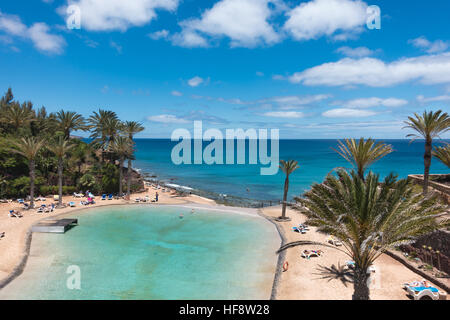 Spanien, Kanarische Inseln, FUERTEVENTURA - 15. Juni 2016: R2 Rio Calma Hotel & Spa & Konferenz Stockfoto