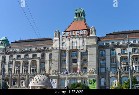 Hotel Gellert, Buda, Budapest, Ungarn, Hotel Gellert, Ungarn Stockfoto