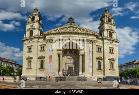 St.-Stephans-Basilika, Budapest, Ungarn, St.-Stephans-Basilika, Ungarisch Stockfoto