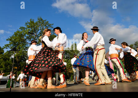 Festival der Bergfolklore, Zakopane, Polen, Festival der Berg Folklore, Polen Stockfoto