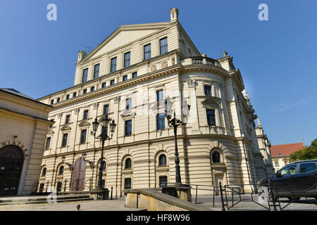 Juliusz Slowacki Theater, Krakau, Polen, Juliusz Slowacki Theater, Krakau, Pole Stockfoto