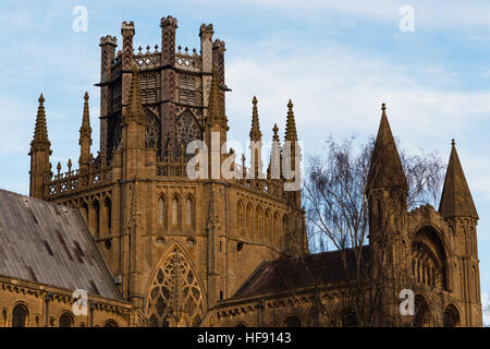 Ely Kathedrale in Cambridgeshire. England. Stockfoto