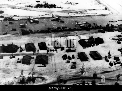 Chu Lai-Flugzeug-Service-Bereich 1965 Stockfoto