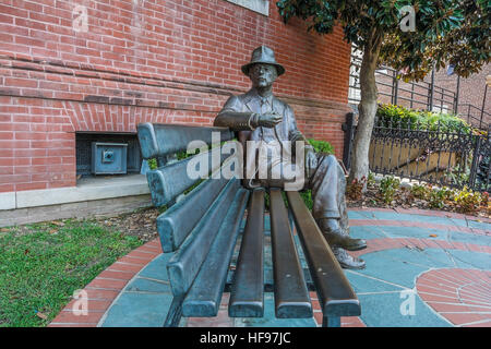 Faulkners Statue. Stockfoto