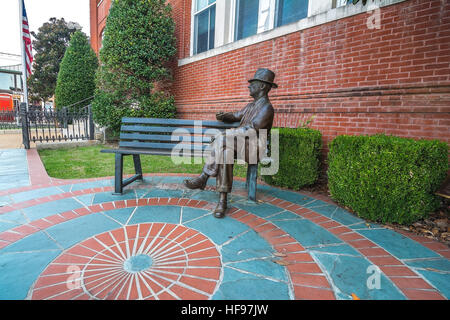 Faulkners Statue. Stockfoto