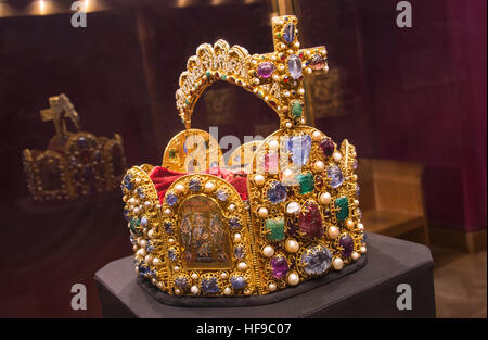 Kaiserkrone Heiliges Römisches Reich Stockfoto