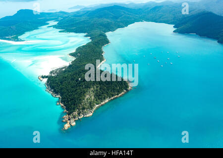 Whitsunday Islands, Whitehaven Beach, Queensland, Australien Stockfoto