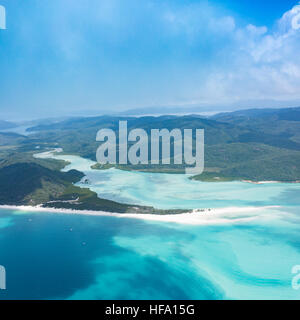 Whitsunday Islands, Whitehaven Beach, Queensland, Australien Stockfoto