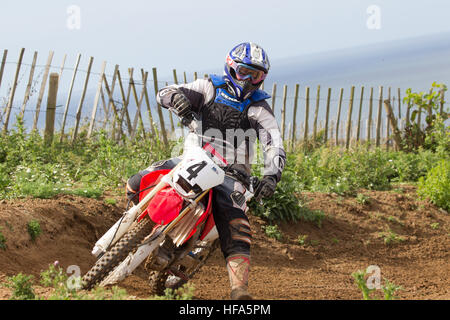 Moto-X Motocross Sorel Point, St. John. Jersey Kanalinseln UK Stockfoto