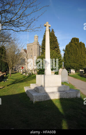 Rund um Bishop's Waltham ein Dorf in Hampshire in Großbritannien, England, Heimat der Ruinen des Bishops Palace Stockfoto