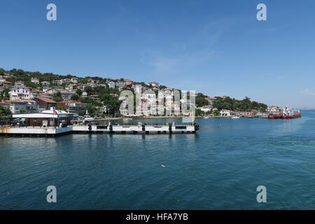 Burgazada Famous Prince Insel im Marmarameer in der Nähe von Istanbul, Türkei Stockfoto