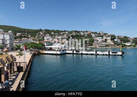 Furnished Prinz Insel Burgazada in das Marmarameer in der Nähe von Istanbul, Türkei Stockfoto