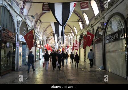 Grand Basar in Istanbul nach der Schließung Stunde, in der Türkei Stockfoto