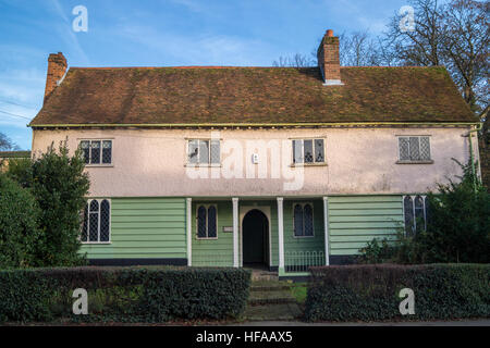 Hermitage Cottage, Georgian House, High Street, Chipping Ongar, Essex, England Stockfoto