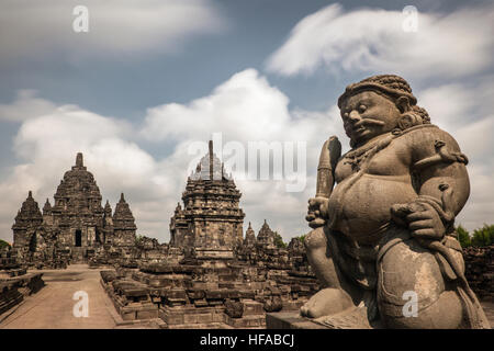 Historische Überreste von Candi Sewu befindet sich in die World Heritage Site von Candi Prambanan-Tempel-Komplex in Indonesien Stockfoto