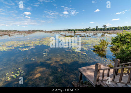 Großen See Baray in Angkor Stockfoto