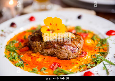 Schönheit Steak Rind Stockfoto