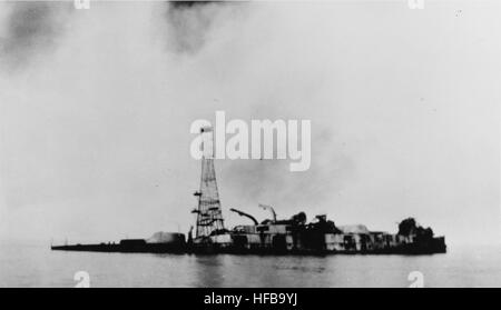 Ex-USS Alabama (BB-8) - NH 57491 Stockfoto