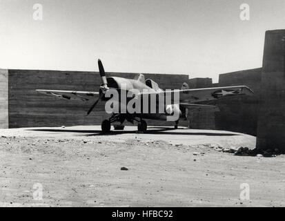 F4F-4 VMF-122 bei Camp Kearney 1942 Stockfoto