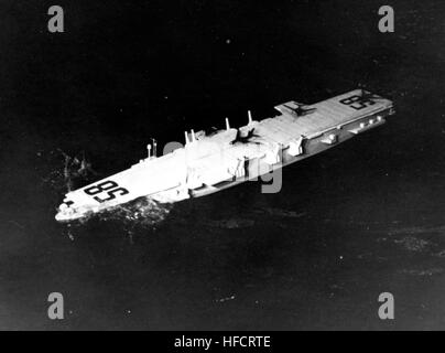 Entwurfsplanung Modell der USS United States (CVA-58) in Seekeeping-tests bei Carderock (02) c1947 Stockfoto