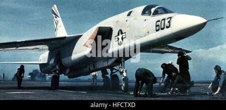 RA - 5C RVAH-12 auf USS America (CVA-66) 1970 Stockfoto